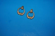 Vintage Mid Century Costume Jewelry Clip on Earrings