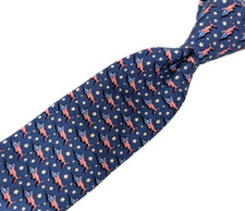 VINEYARD VINES Blue Stars American Flag Swordfish Tie Patriotic