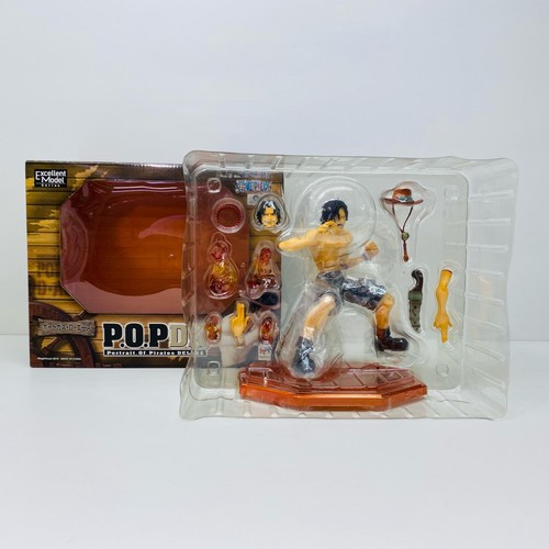 One Piece Figure Portgas D Ace P.O.P NEO-DX Mega House Excellent Model