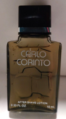 '90's Carlo Corinto Pour Homme AFTERSHAVE 0.33oz/ 10ML Travel Size Mini in Pouch