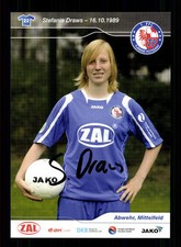 Stefanie Draws Autograph Card 1 FFC Turbine Potsdam 2008-09 Original + A 130167