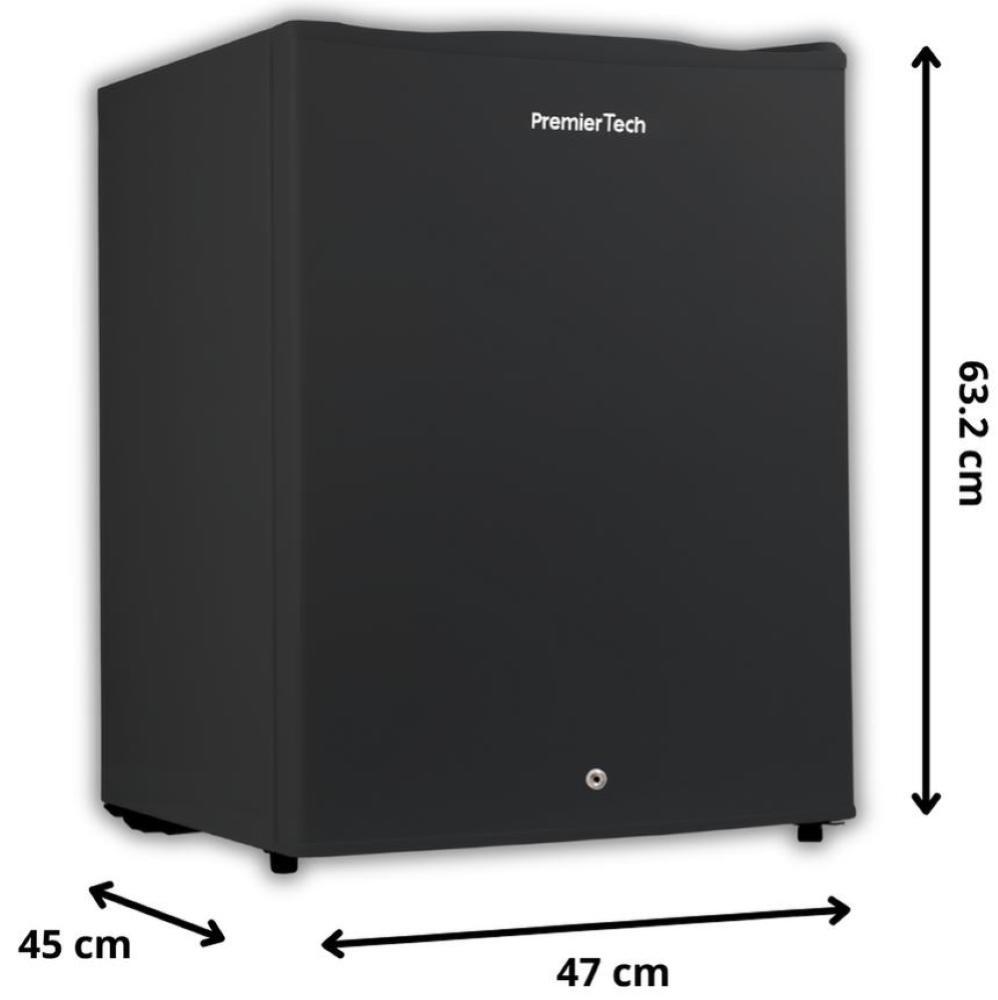 PremierTech PT-FR43BK Mini Freezer Nero Congelatore con chiave 42 litri da -24°