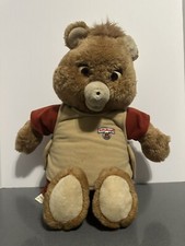 Vintage Teddy Ruxpin Teddy Bear 1984/1985 - WOW Worlds Of Wonder AUDIO WORKS