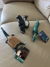 GODZILLA FIGURE LOT MANDA, ANGUIRUS, 1954 GODZILLA LOT NWT