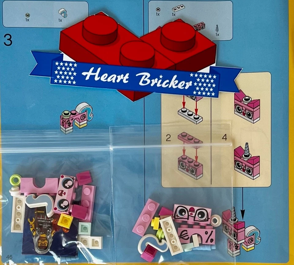 La LEGO Película; Unikitty + Biznis Unikitty! Minifiguras - RARAS. 100% Nuevo, Original. Foto 2 de 2