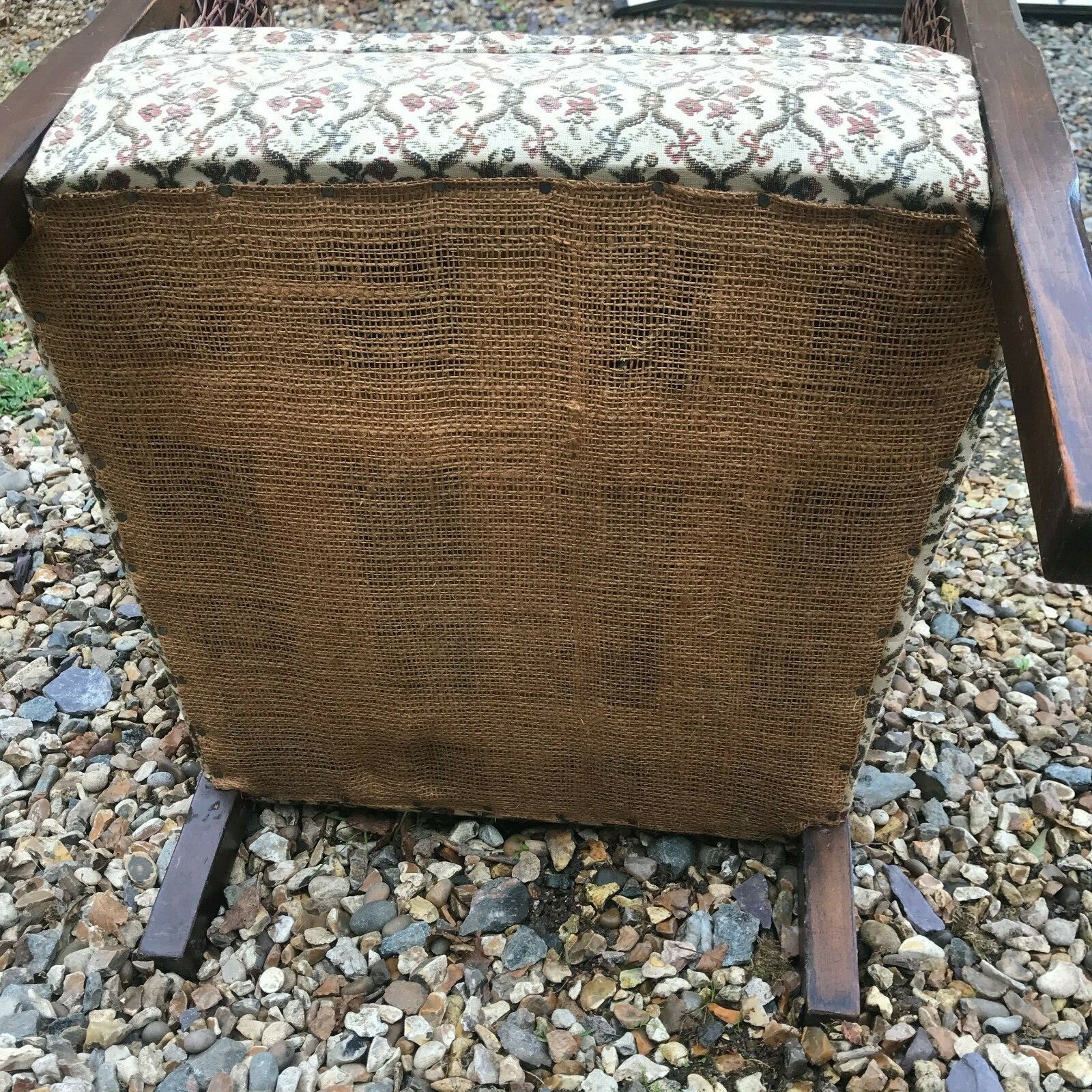 Mahogany Rattan Chair - Vintage / Antique Furniture Rare | eBay UK