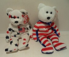 TY Beanie Babies - Lot of 2 - Glory and Liberty