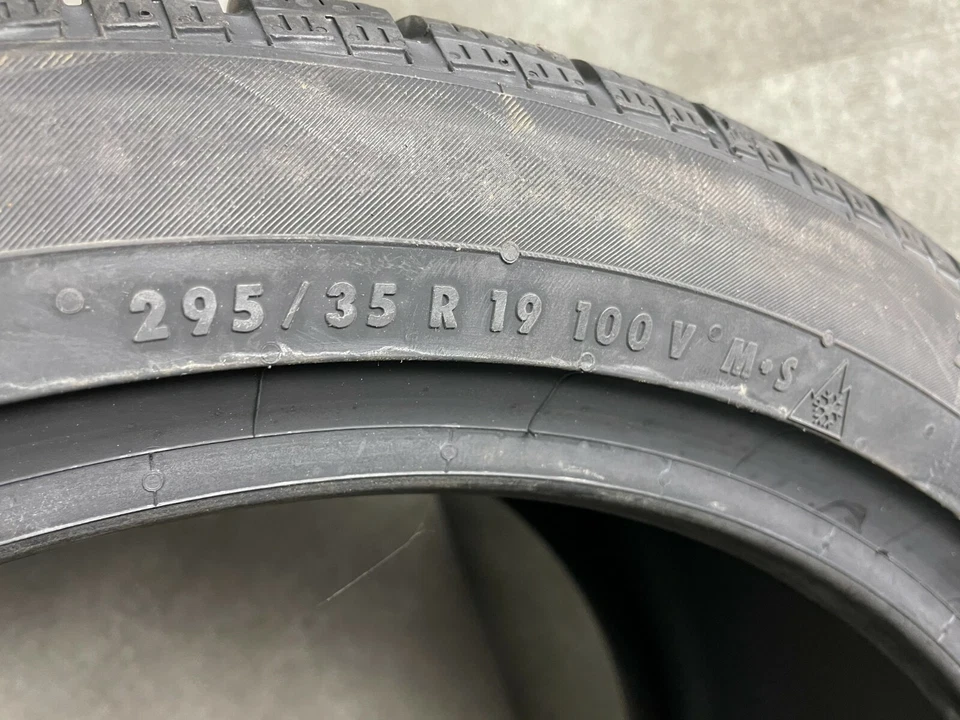 NEU 2x 295/35 R19 Continental ContiWinterContact 830P Winter - Bild 4 von 4