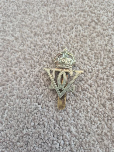 CLASSIC 5TH ROYAL INNISKILLING DRAGOON GUARDS ARMY MILITARY CAP WW2 PIN BADGE