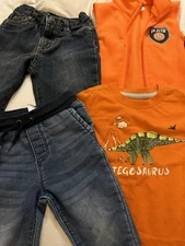 Lot Of 4 Baby Boy Clothes Size 18 Months Mixed Brands And Styles