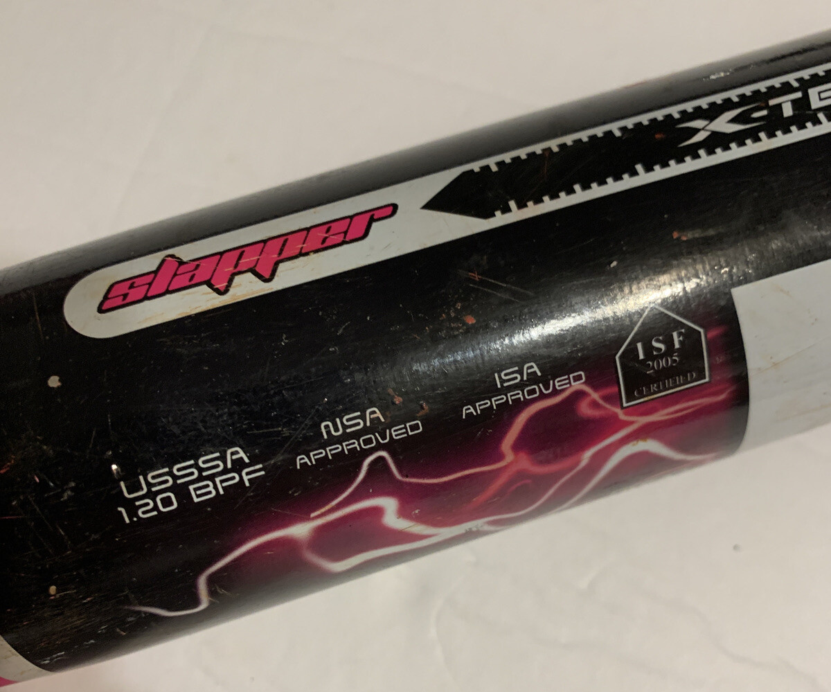 Batte De Softball Worth EST 7050 Alloy WGREEN - 34 Pouces, 30 Oz, Diamètre 2 1/4 - Vintage NOS