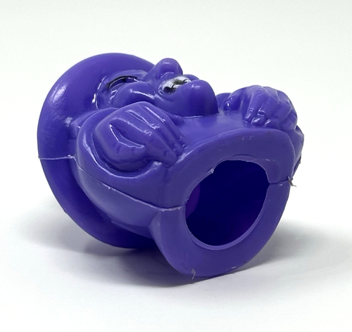 1990 PLC Halloween Viola Strega Plastica Dito Pupazzo Mani Grin Cappello 2" Usato - Foto 5 di 8