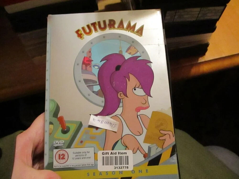 Futurama Season 1 - DVD - LN/FP/Dusty Disc VGC Case - Pal (S2400847)