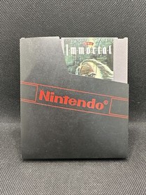 The Immortal  Cart (NES, 1990) Nintendo Not Tested With Manual