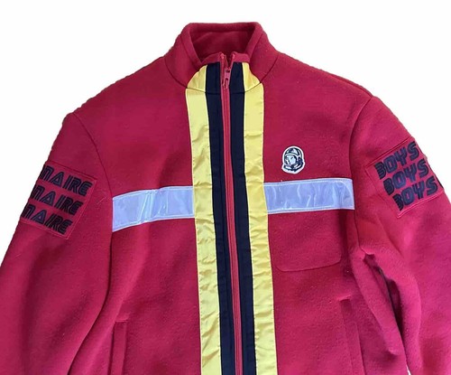 Billionaire Boys Club Jacket Men’s Medium BBC Red Windchill Sherpa Lined Jacket - Picture 12 of 16
