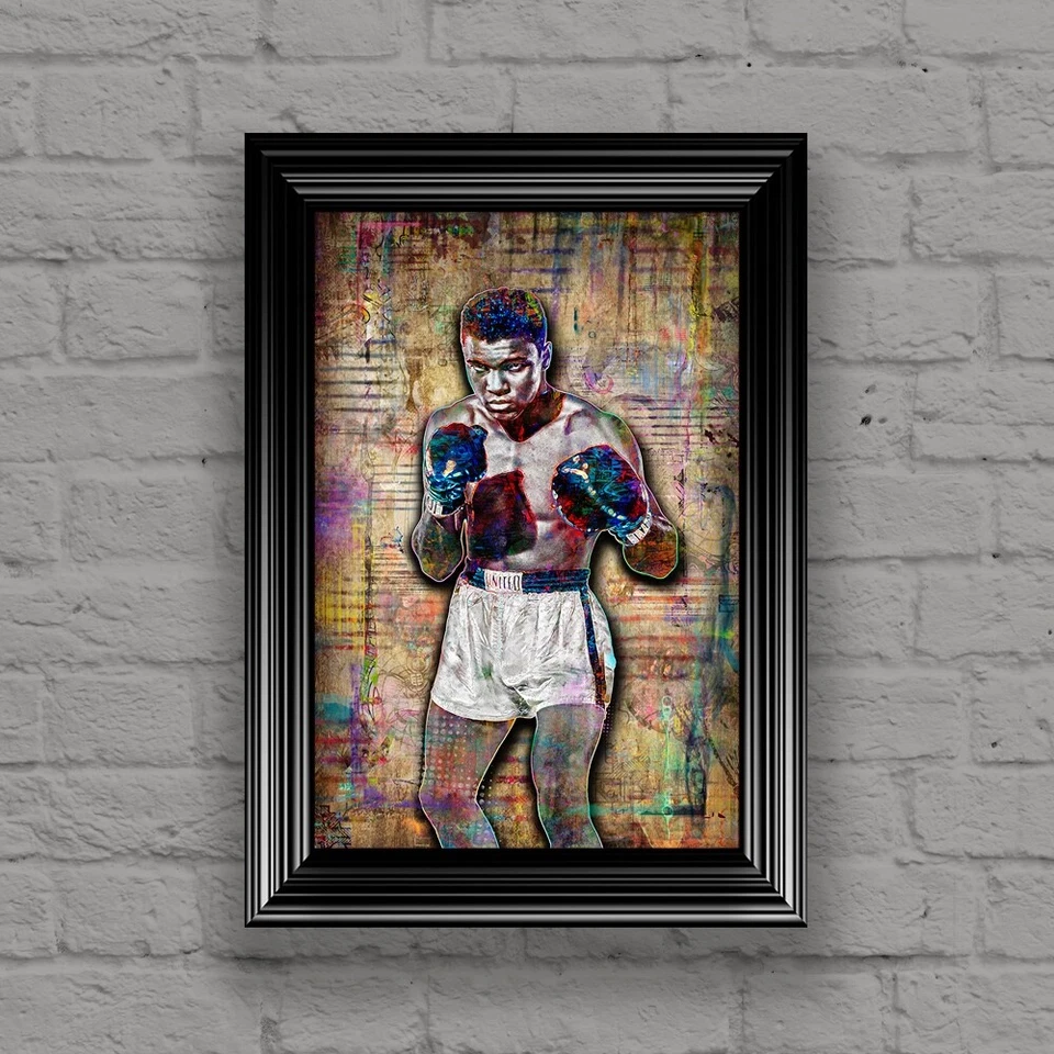 MUHAMMAD ALI 16x20inch Pop Art Poster, Muhammad Ali Tribute Free Shipping US - Image 2 of 4