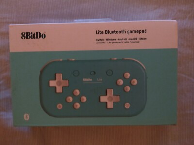 Teal 8Bitdo Lite Bluetooth Gamepad for Switch/Windos/Pie