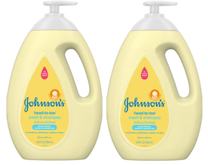 johnson baby head to toe wash 33.8 oz