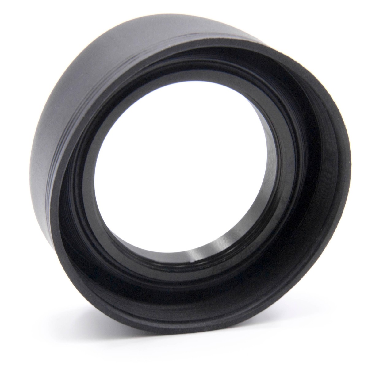 Paraluce in metallo ventilato da 37 mm per Leica (nero