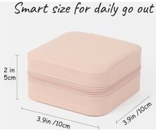 Travel Jewelry Case Small Jewelry Box Jewelry Organizer Storage Case Portable PU