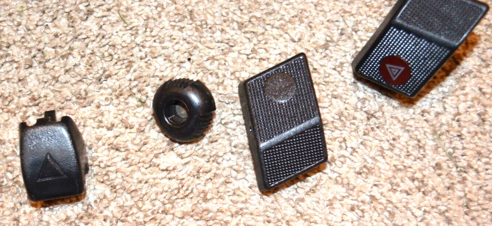 1987 1988 1989 VOLKSWAGEN VW FOX DASH BEZEL CLUSTER SURROUND SWITCHES TRIM OEM Foto 2 de 4