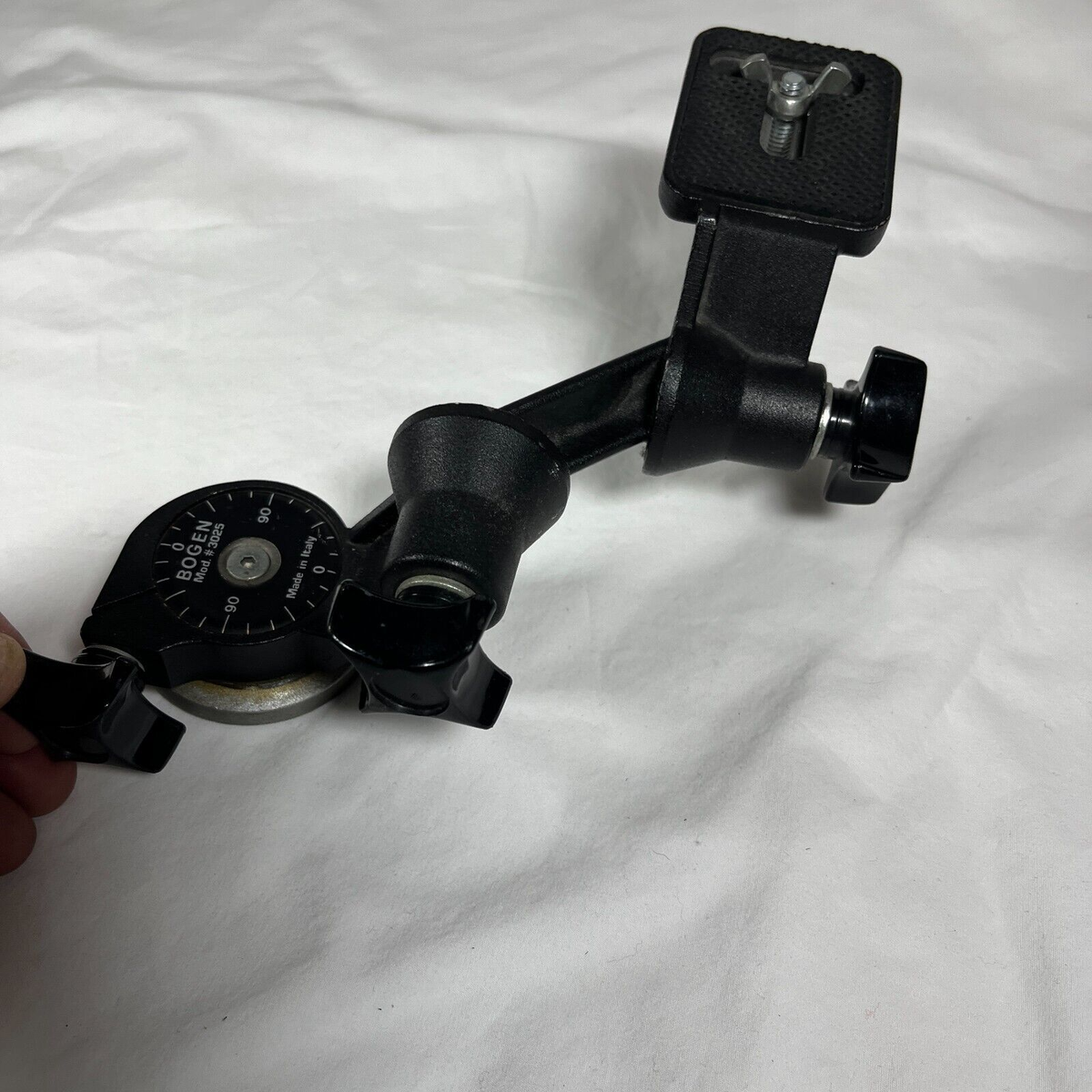 Bogen 3025 3 axis Pan Tilt Tripod Head Made in Italy | eBay Bogen 3025 3 axis Pan Tilt Tripod Head Made in Italy | eBay