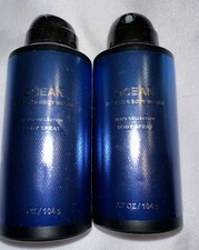Bath and Body Works OCEAN Deodorant Deodorizing Body Spray for Men Lot Of 2 New