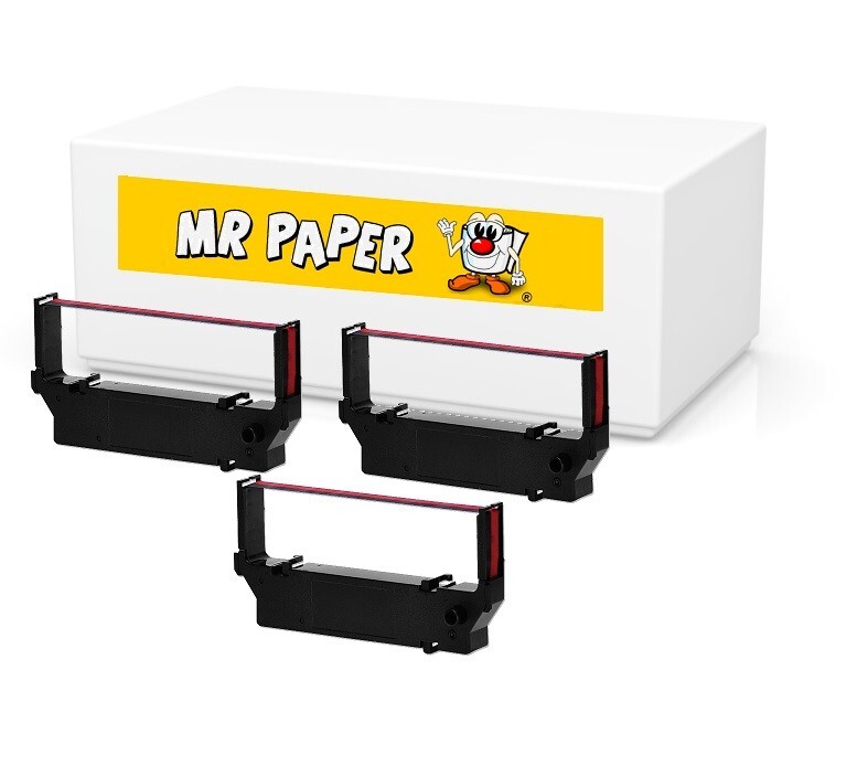 STAR RC700 / SP700 BLACK/RED Ink Ribbons (Pack of 3)