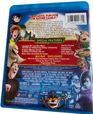 Hotel Transylvania dvd movie kids animated vampire cartoon rated