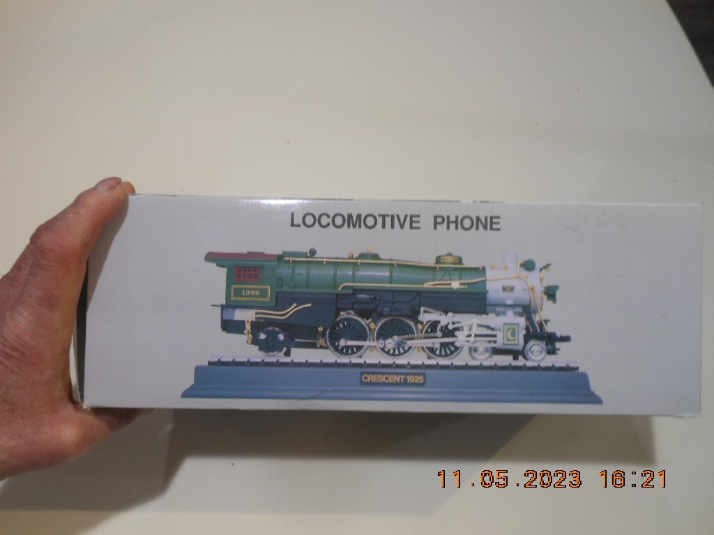 Crescent Train 1925 Locomotive Train Telephone NEW Telemania Lionel K ...
