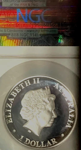 2014 P Silver Australian -Koala - High Relief -PF70 NGC Certified - ULTRA CAMEO