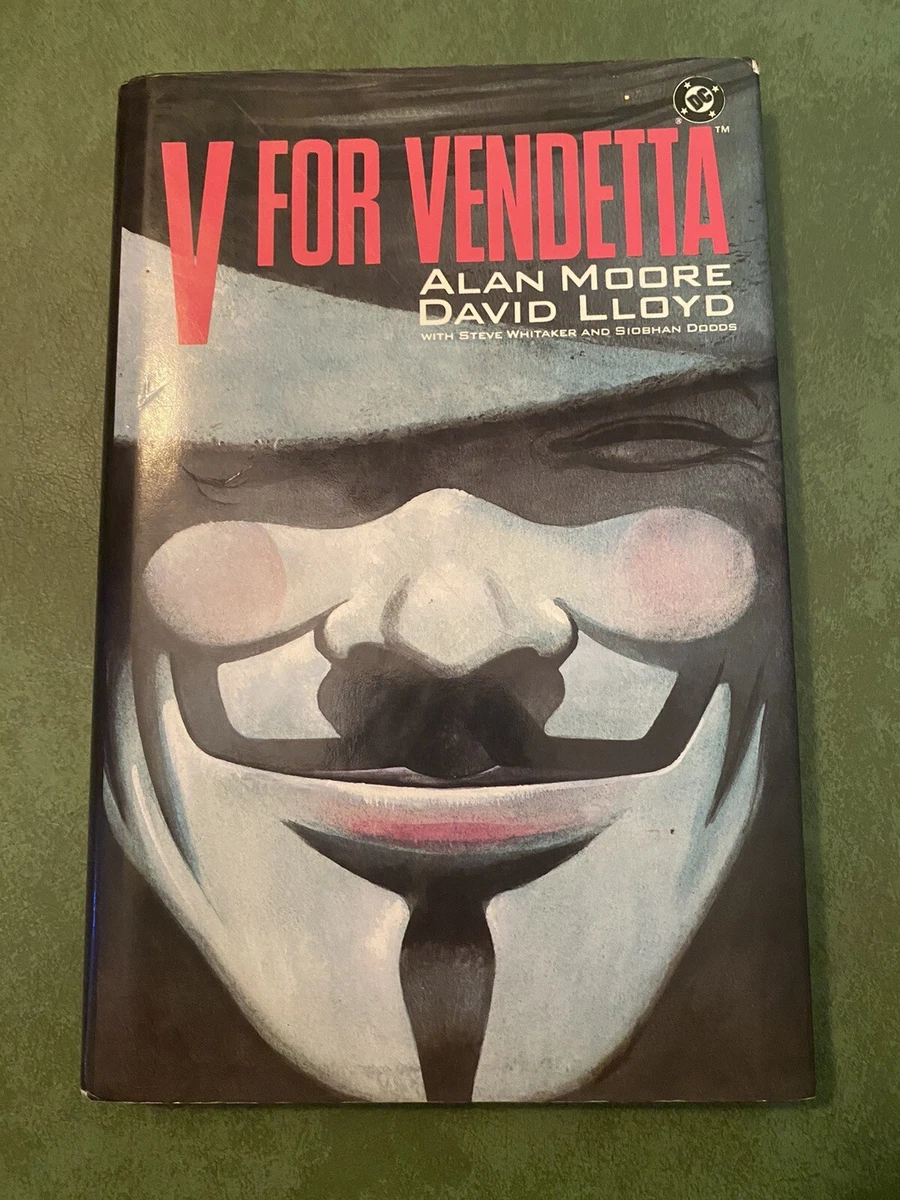 V For Vendetta Graphic Novel Cover