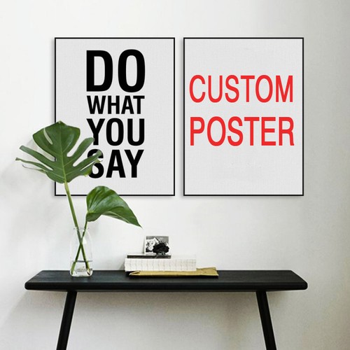 Customized poster personal-Contact me 