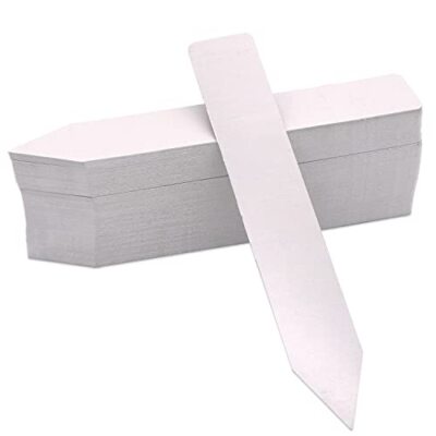 Plastic Plant Labels 100 PCS Garden Plant Tags 1x6 inch Nursery Garden ...