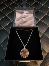 Sterling Silver & Bronze Ancient Coin Four Virtues Pendant KEITH JACK Petrichor