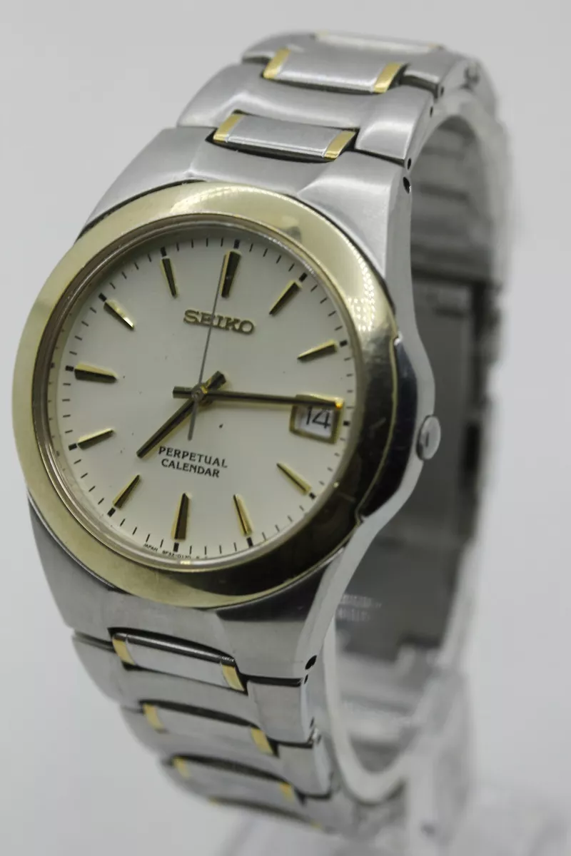 SEIKO perpetual calendar 8F32-0130 eBay