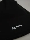 FW20 Supreme New Era Sequin beanie black Hat