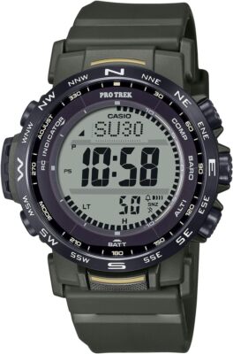 Casio Uhr Pro Trek Climber Line Funk Solar PRW-35Y-3BJF Herren Khaki