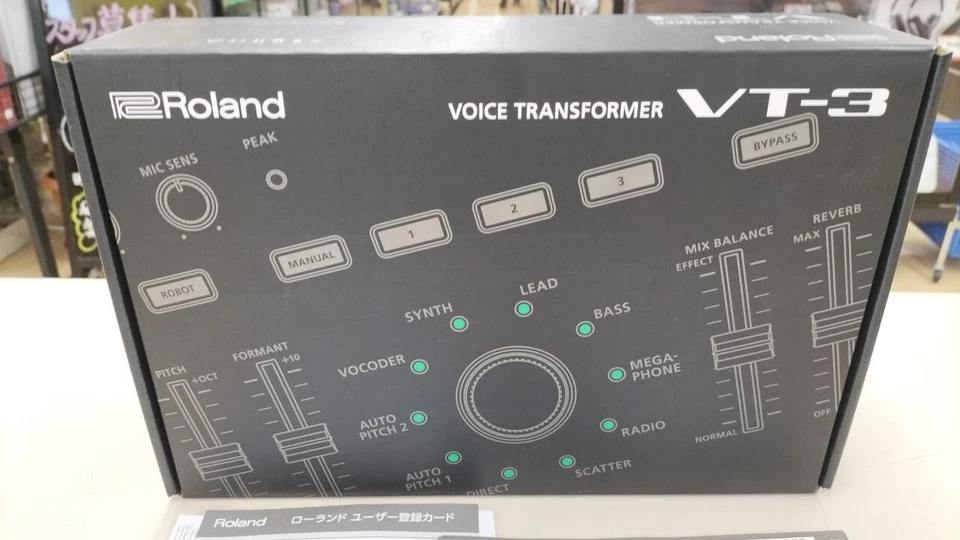Roland VT-3 Voice Transformer AIRA Effect Processor open box direct from japan - Image 3 of 4
