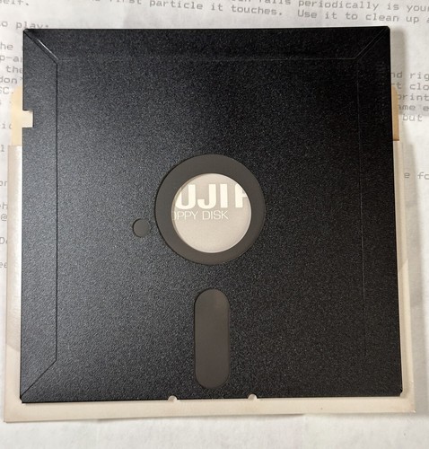 Tetris 2.0 By Daniel Singer 5.25” Floppy Disk 1989 W/ Instructions Very Rare - Picture 2 of 5