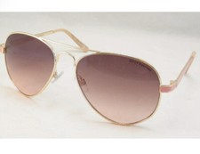 NWT Juicy Couture Sunglasses AJCN44007Z Aviator Gold  Pink 100 UV Protect 98