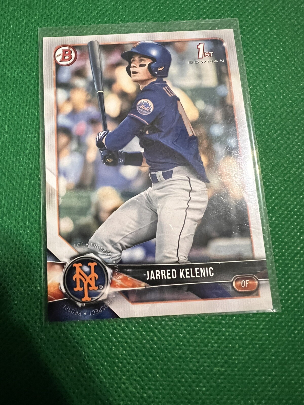 2018 Bowman Draft Paper Jarred Kelenic #BD-6 1st Bowman Seattle Mariners