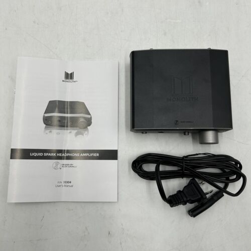 Monolith 133304 Liquid Spark Headphone Amplifier, with RCA Input (No power cord)