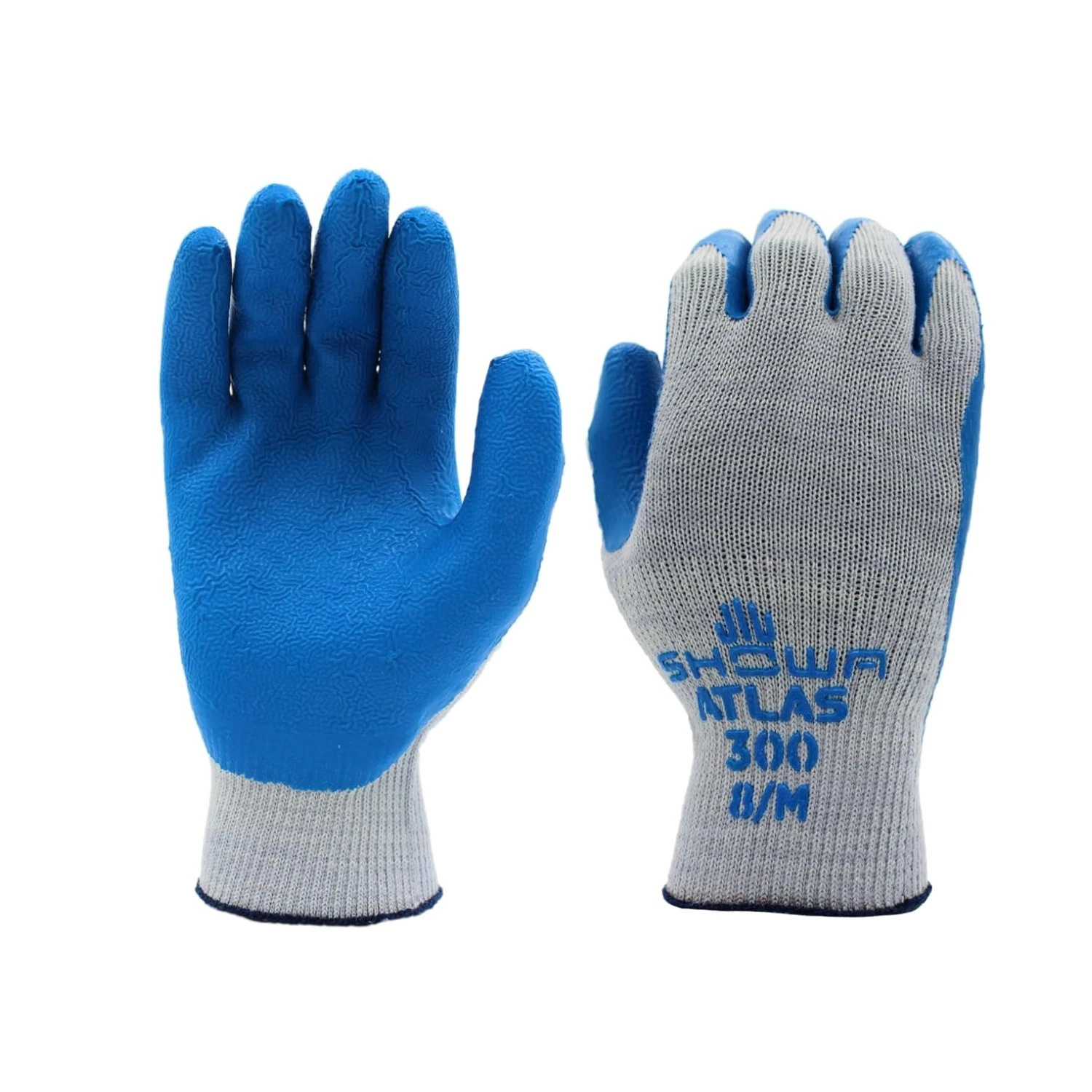 Professional Landscaping Gloves, Blue, Medium