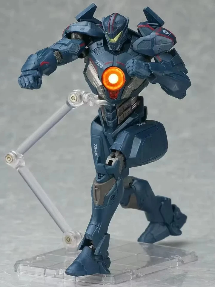 NECA Pacific Rim Gipsy Danger Figure 7" Deluxe Action Series 1 Jaeger Robot Toy - Image 4 of 4