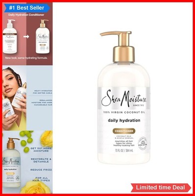 Daily Hydrating Conditioner 13 oz Virgin Coconut Oil Sulfate-Free All Hair