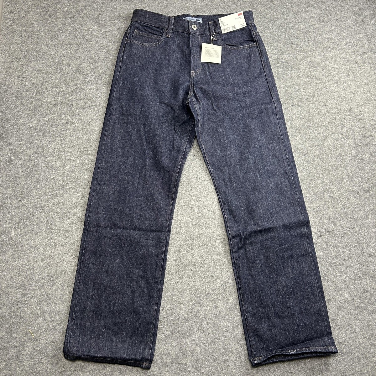 Uniqlo JW Anderson Jeans Womens 27x31 Navy Straight Leg