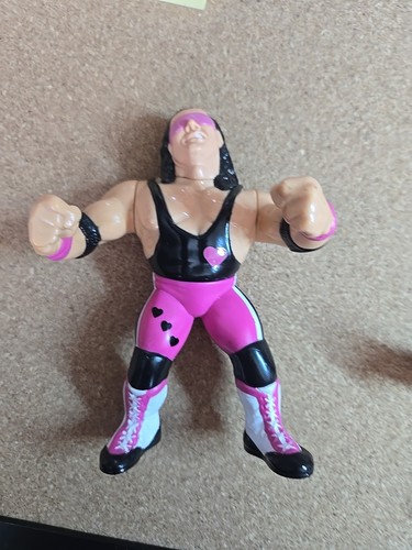 WWF 1991 Hasbro Bret Hart Purple Heart...