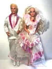 Vintage 1993 Mattel Secret Hearts Barbie & Ken Dolls Deluxe Gift Set #10929