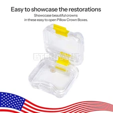 Dental Lab Crown/Bridge Boxes Storage Display Box with Membrane/Sponge Fillers